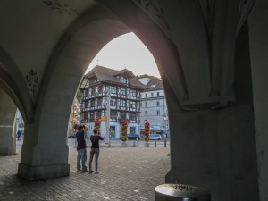 Another typical town scene. Lucerne is a beautiful city to walk.