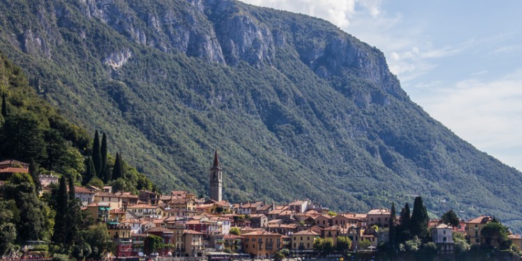 This is the town of Varenna on Lake Como, to which we traveled by train from Milan for our Saturday outing.