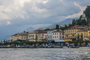 The city of Bellagio on Lake Como