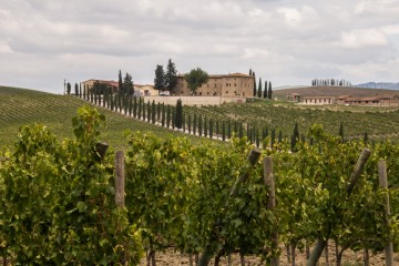 A villa in Tuscany