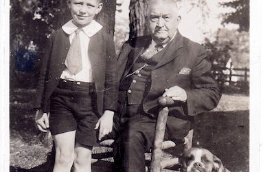 Lewis Stout and His Grandson (Dick Votaw)