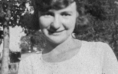 Mary Frances Barcus as a Young Person